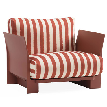 Pop Outdoor Monoblock Armchair | Kartell at Lightology Pop Outdoor Monoblock Armchair