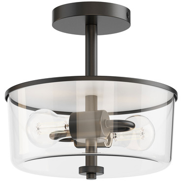 Fuller Convertible Semi Flush Ceiling Light