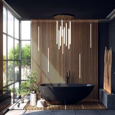 Solina 360 Vertical Multipoint Suspension with Round Canopy