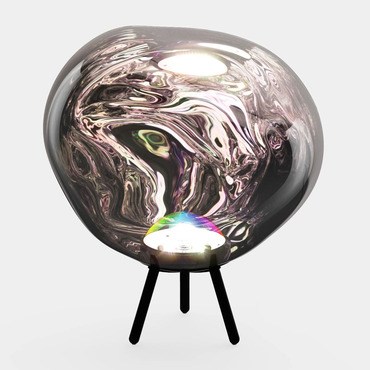 Melt Dichroic Portable Floor / Hanging Lamp
