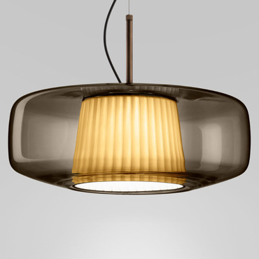 Plisse Pendant - Overstock