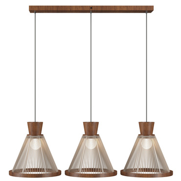 Corda Linear Multi-Light Pendant | Accord Iluminacao at Lightology Corda Linear Multi-Light Pendant