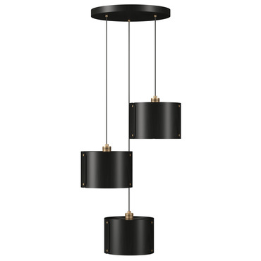 Element Round Multi-Light Pendant | Accord Iluminacao at Lightology Element Round Multi-Light Pendant