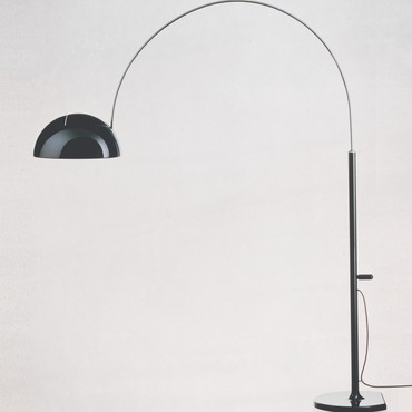 Coupe Arc Floor Lamp | Oluce Srl at Lightology Coupe Arc Floor Lamp