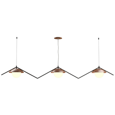 Oyster DK Signed Linear Pendant