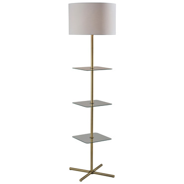 Imogen Floor Lamp with Shelf