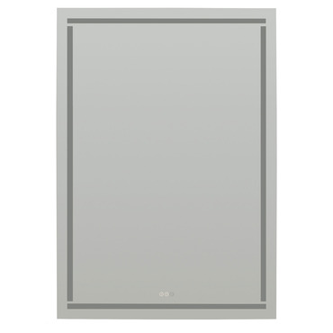 Lingo Rectangular Color-Select Mirror | Quorum at Lightology Lingo Rectangular Color-Select Mirror