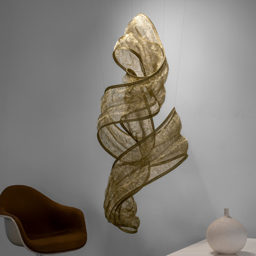 Genesis Floating Knit Suspended Sculpture | Terzani USA at Lightology Genesis Floating Knit Suspended Sculpture