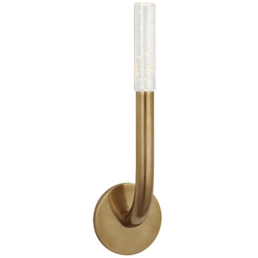 Rousseau Curved Tube Wall Sconce