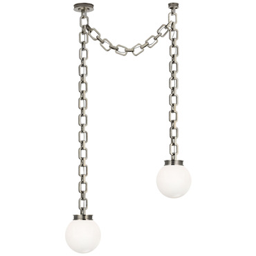 Bellamy Multi Globe Chandelier | Visual Comfort Signature at Lightology Bellamy Multi Globe Chandelier