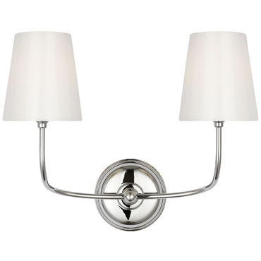 Vendome Glass Bathroom Vanity Light | Visual Comfort Signature at Lightology Vendome Glass Bathroom Vanity Light