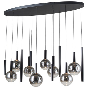 Modella Color-Select Oval Multi-Light Pendant