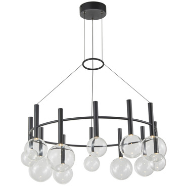 Terra Ring Chandelier | Artcraft at Lightology Terra Ring Chandelier