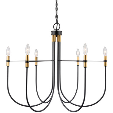 Foundry Chandelier | Artcraft at Lightology Foundry Chandelier