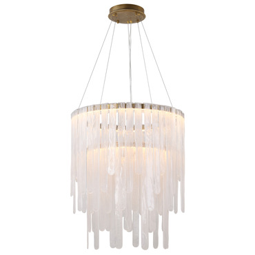 Roselle Color-Select Tiered Chandelier