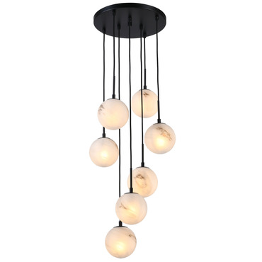 Nightfall Round Multi-Light Pendant