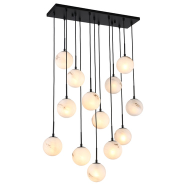 Nightfall Rectangular Multi-Light Pendant