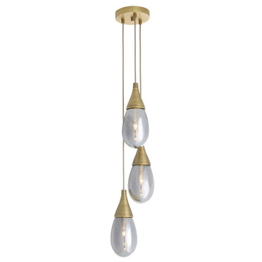 Giselle Round Multi-Light Chandelier | Arteriors Home at Lightology Giselle Round Multi-Light Chandelier
