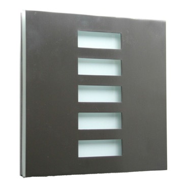 Basic Techo Jalousie Ceiling Flush Mount | WPT Design at Lightology Basic Techo Jalousie Ceiling Flush Mount