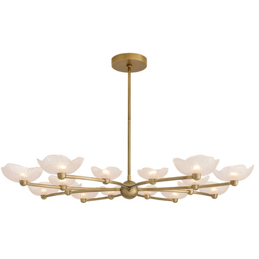 Fleurana Chandelier | Arteriors Home at Lightology Fleurana Chandelier