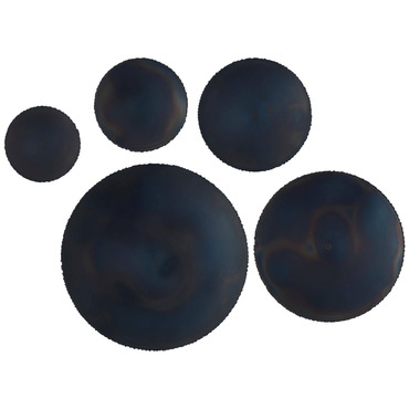 Kensey Wall Sculptures Set of 5 | Arteriors Home at Lightology Kensey Wall Sculptures Set of 5