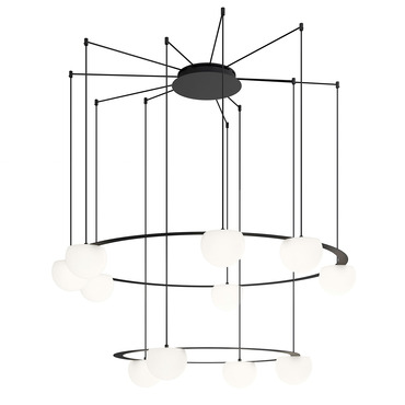 Circ Chandelier | Estiluz at Lightology Circ Chandelier