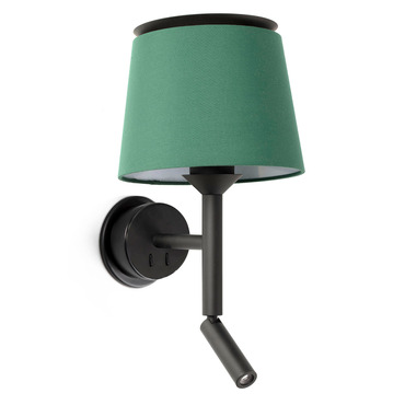 Savoy Reading Wall Sconce | FARO Barcelona at Lightology Savoy Reading Wall Sconce