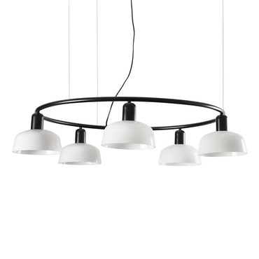 Tatawin Glass Chandelier | FARO Barcelona at Lightology Tatawin Glass Chandelier