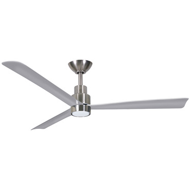 Simple Ceiling Fan with Light | Minka Aire at Lightology Simple Ceiling Fan with Light