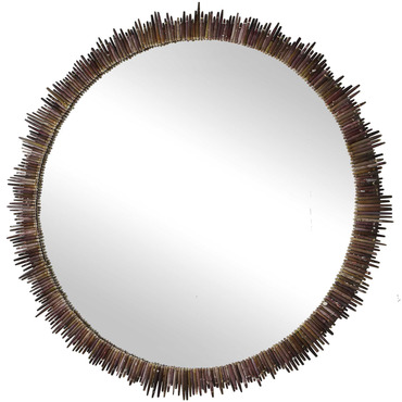 Tiger Sea Urchin Mirror | Uttermost at Lightology Tiger Sea Urchin Mirror