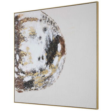 Moon Landing Hand Painted Canvas | Uttermost at Lightology Moon Landing Hand Painted Canvas