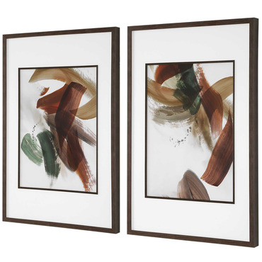 Velocity Framed Print Set of 2 | Uttermost at Lightology Velocity Framed Print Set of 2