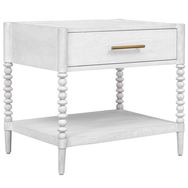Bales Side Table | Uttermost at Lightology Bales Side Table