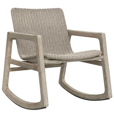 Sumba Outdoor Rocking Chair | Uttermost at Lightology Sumba Outdoor Rocking Chair
