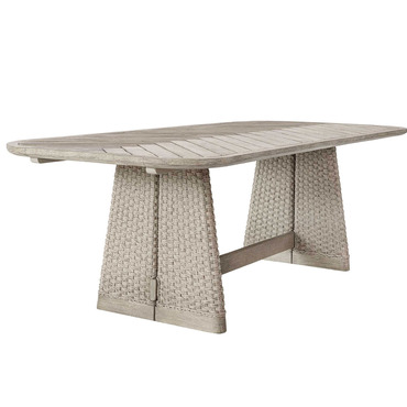Harbor Indoor / Outdoor Dining Table | Uttermost at Lightology Harbor Indoor / Outdoor Dining Table