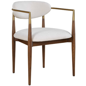 Moxie Dining Arm Chair | Uttermost at Lightology Moxie Dining Arm Chair