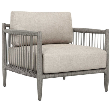 Borneo Outdoor Lounge Chair | Uttermost at Lightology Borneo Outdoor Lounge Chair