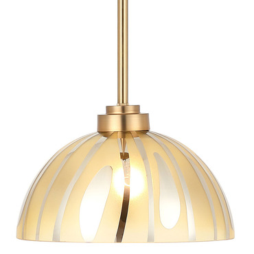 Chroman Empire Dome Pendant | Varaluz at Lightology Chroman Empire Dome Pendant