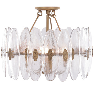 Aurora Convertible Semi Flush Ceiling Light | Varaluz at Lightology Aurora Convertible Semi Flush Ceiling Light
