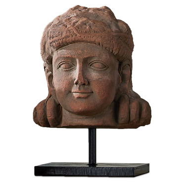 Mathura Head On Stand | Currey & Company at Lightology Mathura Head On Stand