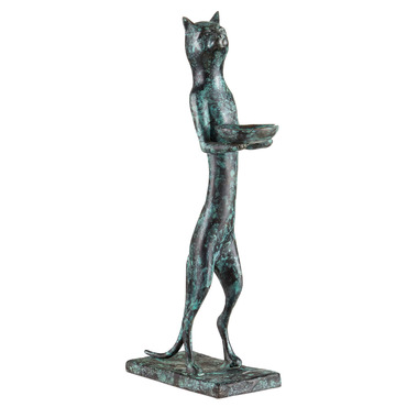 Bastet Cat Sculpture | Currey & Company at Lightology Bastet Cat Sculpture