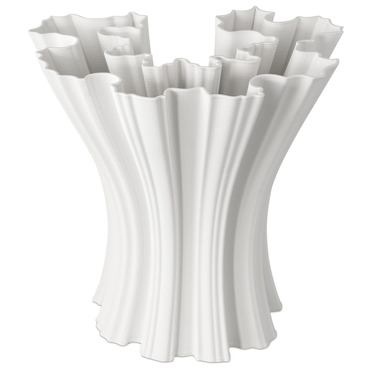 Godet Tall Vase | Currey & Company at Lightology Godet Tall Vase