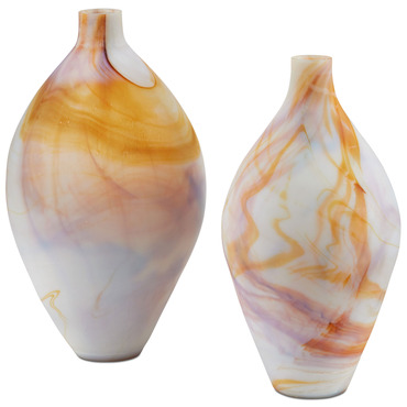 Gobi Vase Set of 2 | Currey & Company at Lightology Gobi Vase Set of 2