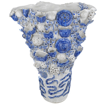 Coral Reef Vase | Currey & Company at Lightology Coral Reef Vase