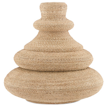 Jaru Rope Object | Currey & Company at Lightology Jaru Rope Object