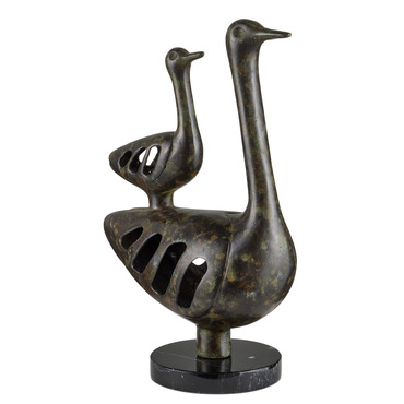 Duck Family Sculpture | Currey & Company at Lightology Duck Family Sculpture