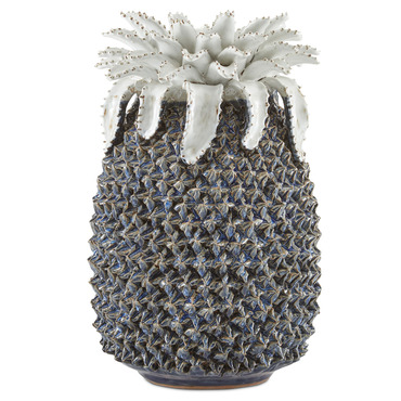 Waikiki Decorative Pineapple | Currey & Company at Lightology Waikiki Decorative Pineapple