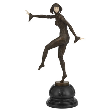 Zanni Sculpture | Currey & Company at Lightology Zanni Sculpture