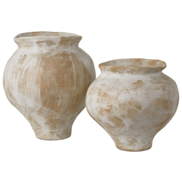 Monte Carlo Vase Set of 2 | Currey & Company at Lightology Monte Carlo Vase Set of 2