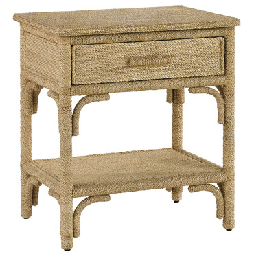 Olisa Nightstand | Currey & Company at Lightology Olisa Nightstand